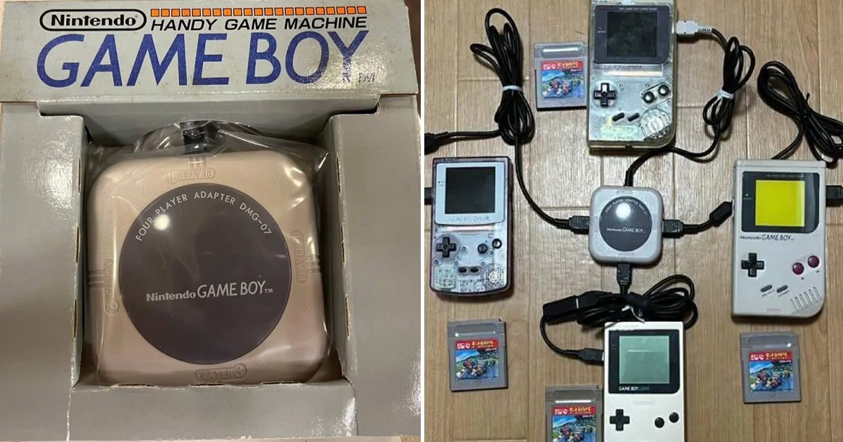 童年夢想的懷舊回憶無價！  日推主花一年修復GAMEBOY與家人實現4人連線