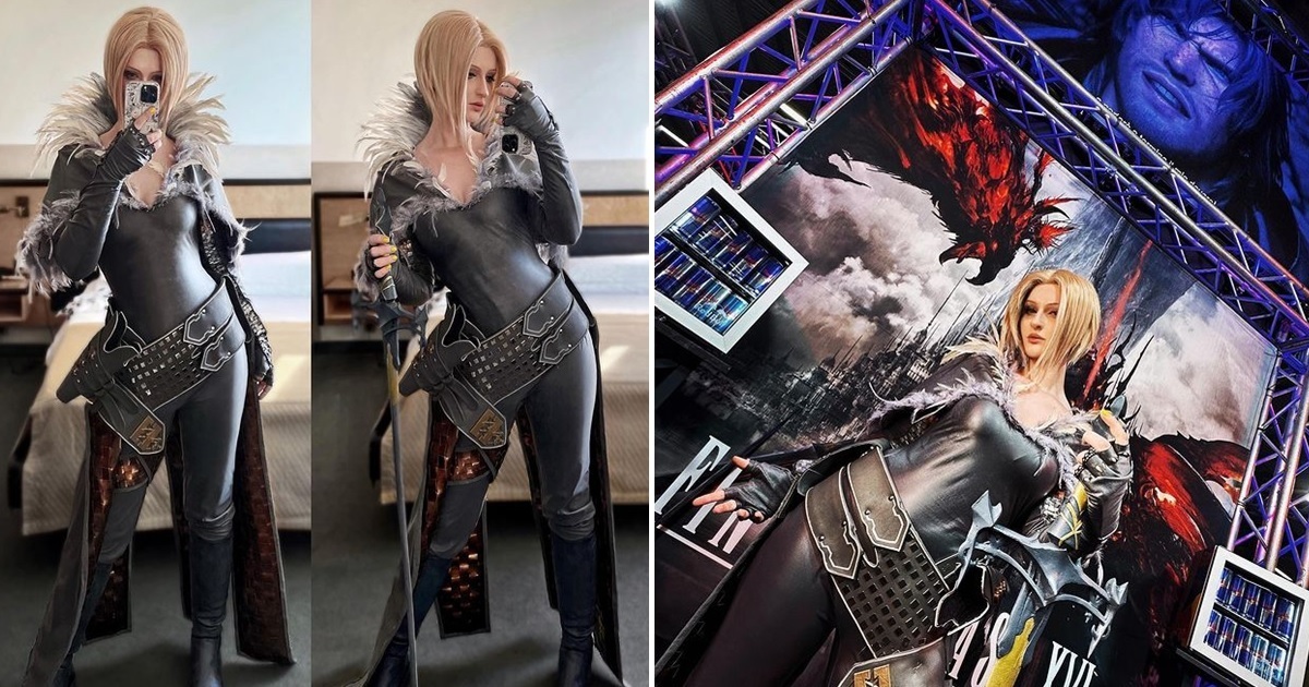 簡直從遊戲裡走出來！希臘Coser神樣Lisa扮《Final Fantasy XVI》貝妮迪妲超帥氣