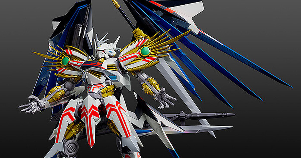 天使與龍的輪舞『MODEROID 維爾基斯 最終決戰規格』再現雙肩帥氣收斂時空砲！