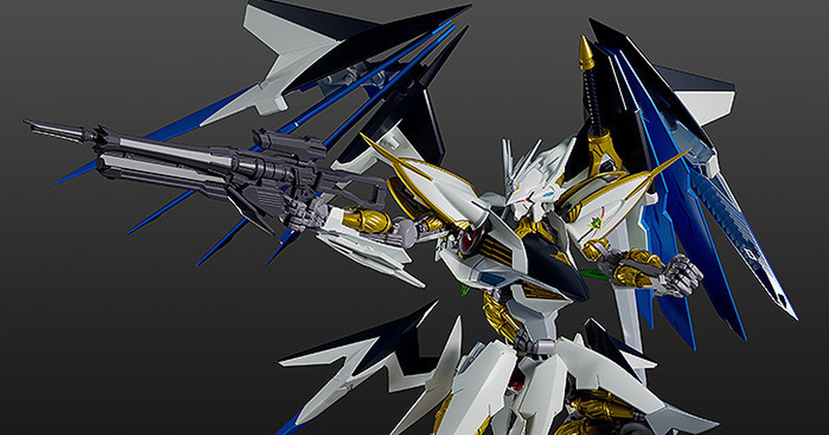 天使與龍的輪舞『MODEROID 維爾基斯』帥氣主角機首度組裝模型化！