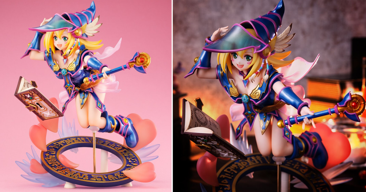 ART WORKS MONSTERS「遊戲王怪獸之決鬥 黑魔導女孩」召喚登場的躍動感再現！