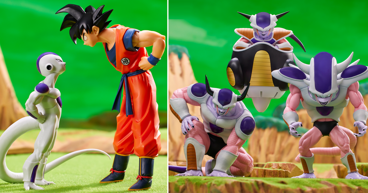 一番賞「七龍珠 BATTLE ON PLANET NAMEK」A賞再現經典的悟空、佛利沙互瞪名場景！