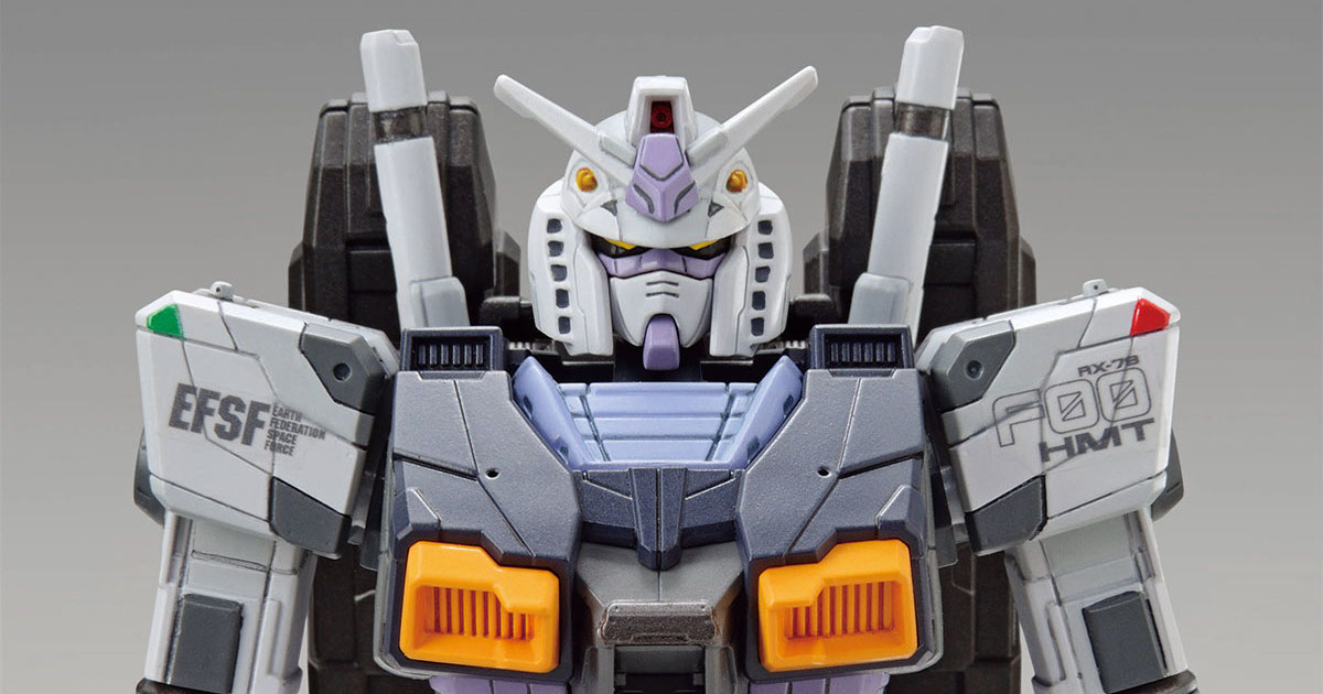  橫濱鋼彈工廠最新限定商品『1/144 RX-78F00 HMT 鋼彈高機動型（G-3配色）』於 07 月 15 日開賣！