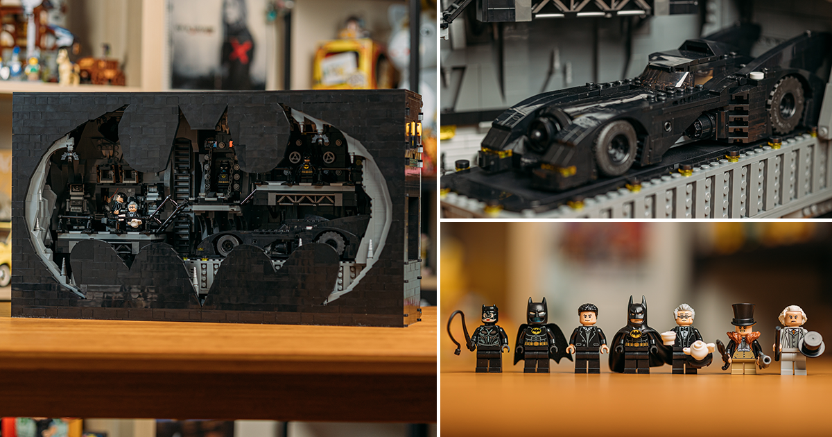 LEGO「76252 蝙蝠洞 - 暗箱」開箱報告 內藏豐富機關又有絕佳展示性的超酷秘密基地！