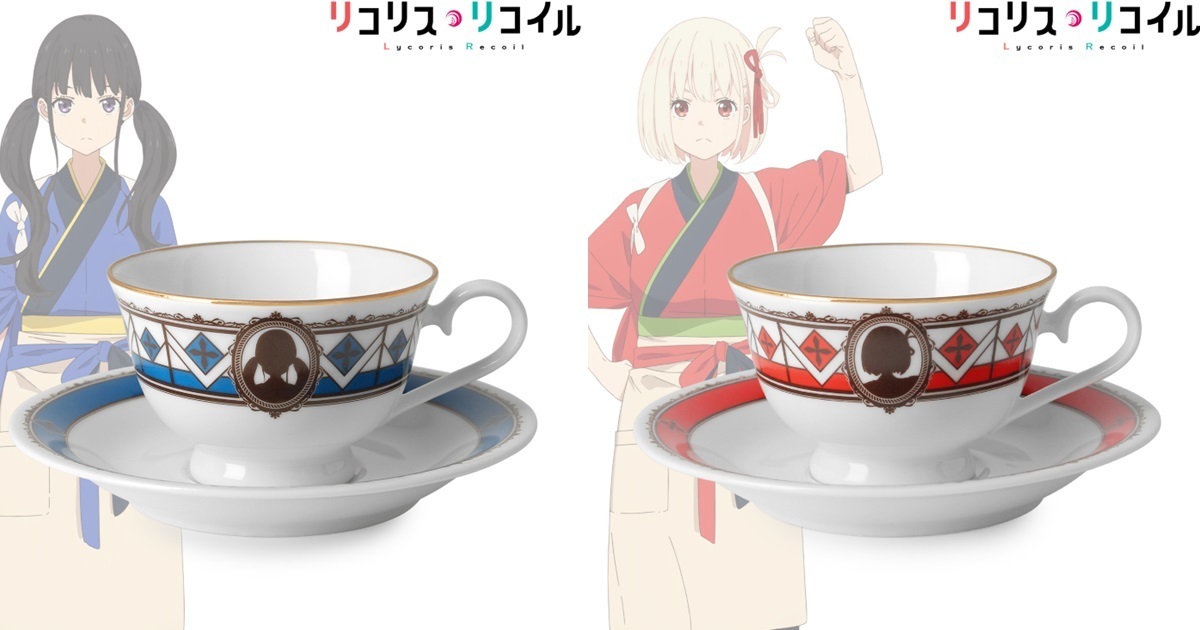 給你到店用餐的體驗！ AMNIBUS《Lycoris Recoil 莉可麗絲》喫茶LycoReco茶具組