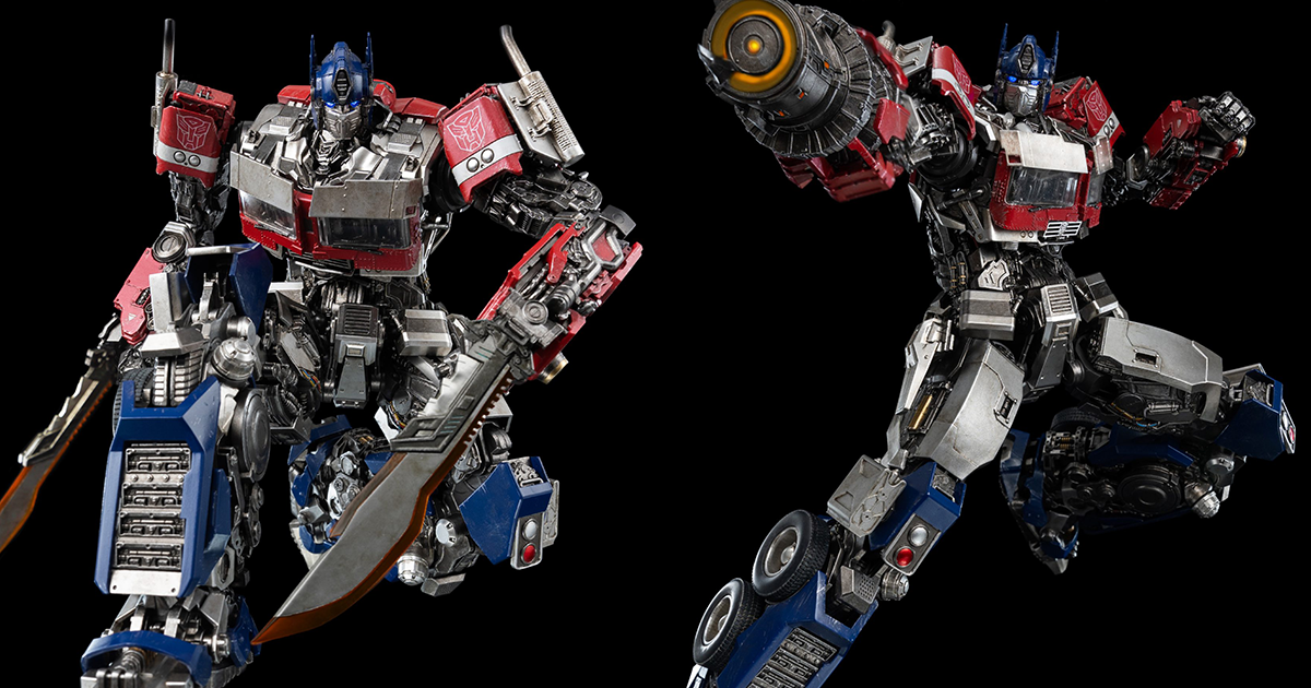 threezero DLX《變形金剛：萬獸崛起》柯博文（Optimus Prime）可動人偶 細膩機構魅力大綻放！