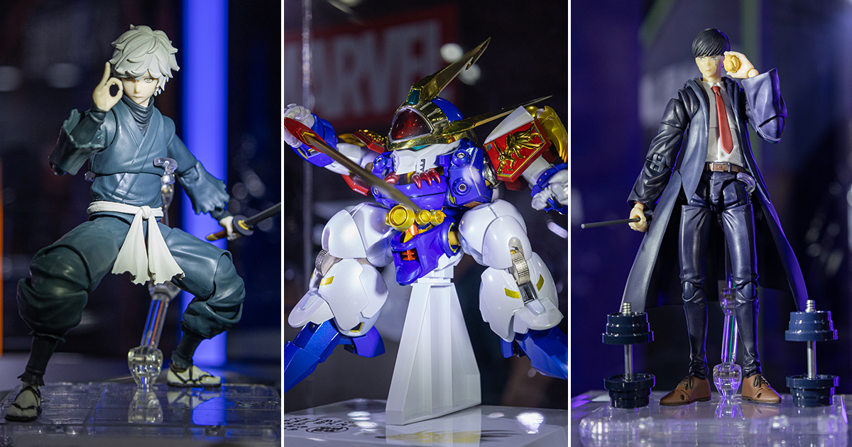【TAMASHII POP UP SPOT in 高雄】現場報導 包含「畫眉丸」、「馬修·班地德」可動人偶在內豐富的首度在台曝光新品！