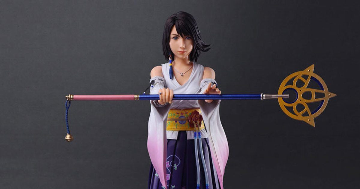 再現異界超渡優美場景『PLAY ARTS改 FINAL FANTASY X 優娜』可動人偶商品情報公開！