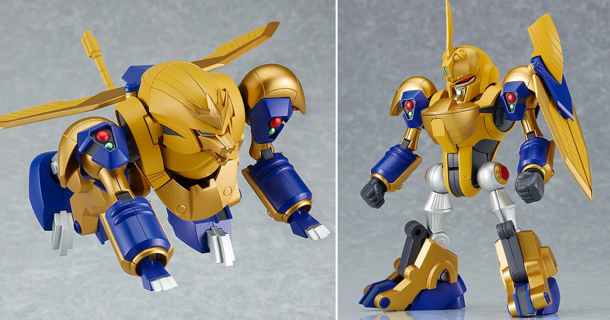 召喚金戰士！『MODEROID《NG騎士檸檬汽水&40》霸王鮮果汁』組裝模型 重現獅子武士變形