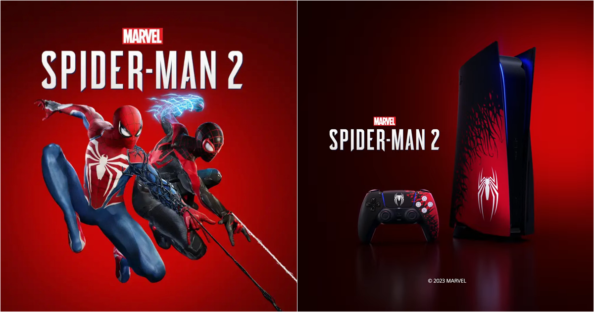 《漫威蜘蛛人2》PS5限定特仕機「『Marvel’s Spider-Man 2』Limited Edition Bundle」正式發表