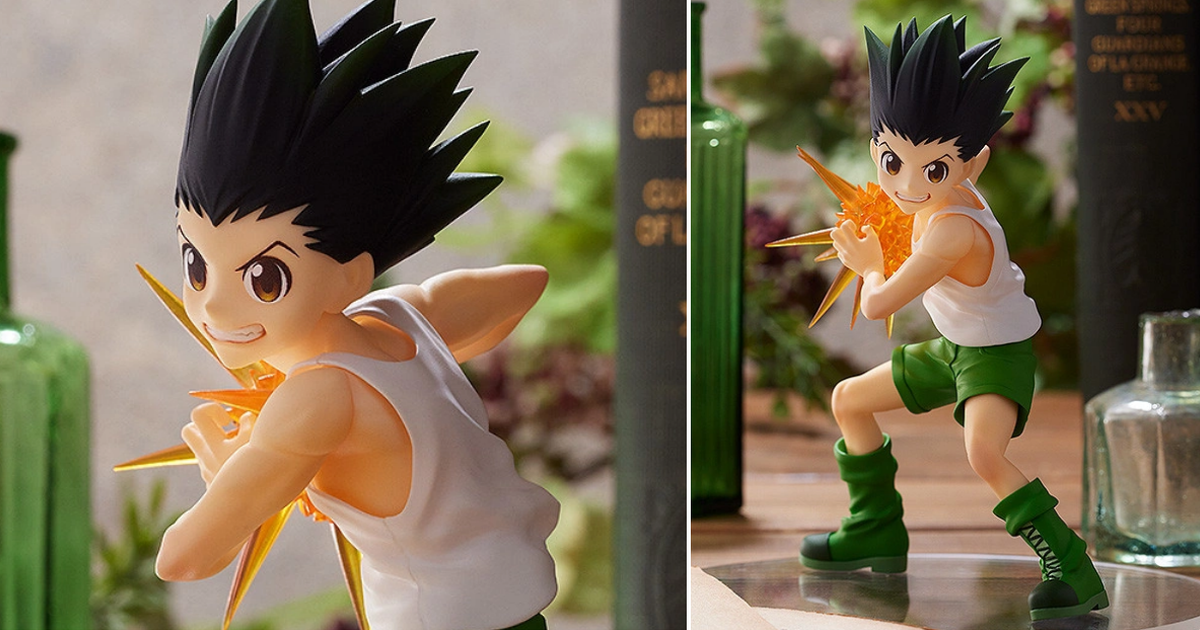 POP UP PARADE『HUNTER×HUNTER 小傑‧富力士』PVC 完成品  經典的猜猜拳姿態！