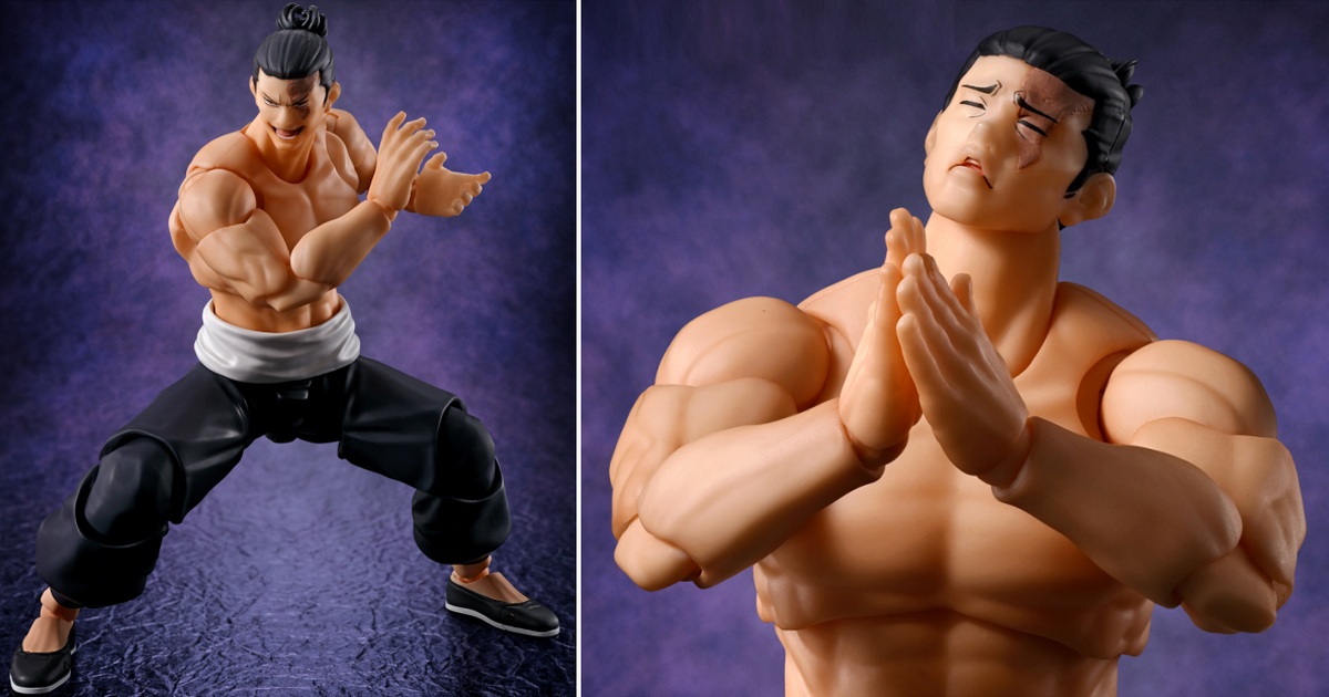 不義遊戲發動！S.H.Figuarts《咒術迴戰》東堂葵 超壯大肌肉、爆笑的陶醉表情再現