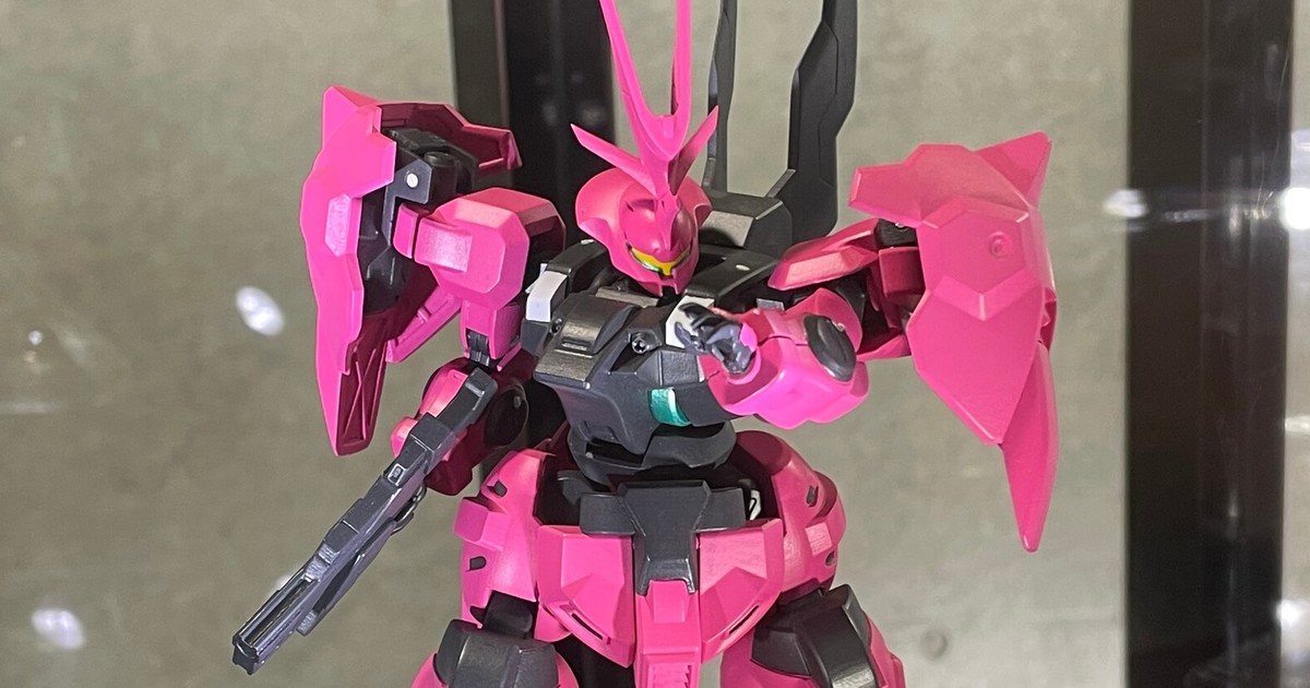 機動戰士鋼彈水星的魔女『ROBOT魂 迪蘭薩（古爾專用機） ver. A.N.I.M.E.』試作品首度展出！