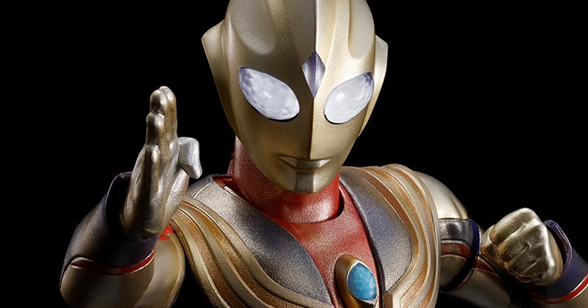 全身綻放金黃光芒的最強形態『S.H.Figuarts（真骨彫製法） 超人力霸王 閃耀迪卡』商品情報公開！