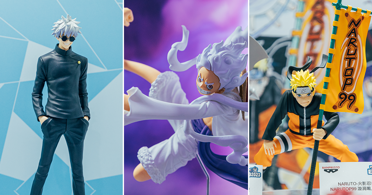 【BANPRESTO X 一番賞 EXPO 2023 台北】現場報導 五檔魯夫＆大量 NARUTOP99 新作襲來！