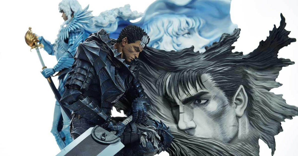 Prime 1 Studio 烙印勇士『LEGACY ART BERSERK 凱茲』1/6比例雕像 浮雕披風完美重現原畫！