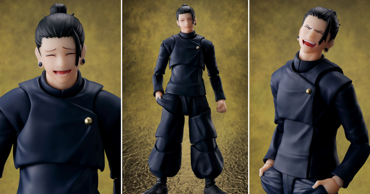 S.H.Figuarts『夏油傑-咒術高專-』青春無敵的笑容請大家多多珍惜