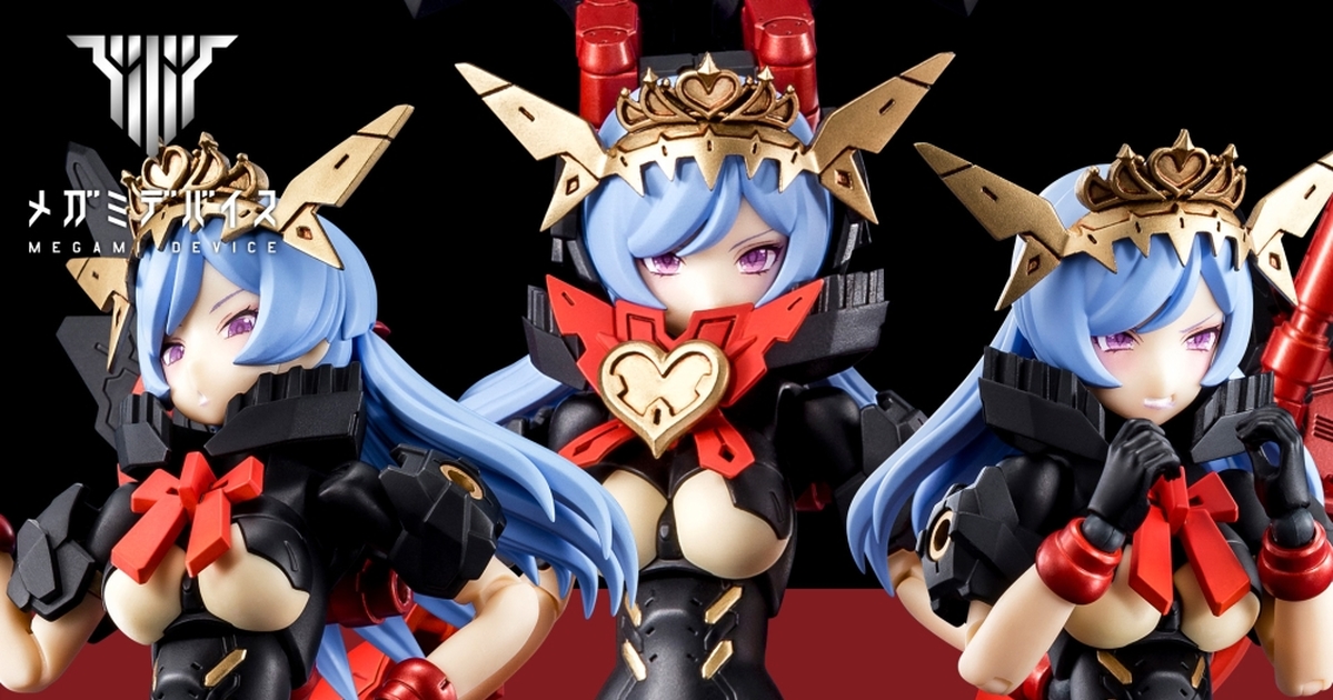高貴而邪惡的強化機『女神裝置 Chaos & Pretty 紅心皇后』預計 12 月發售！