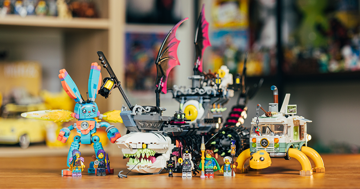 LEGO 71453、71456、71469 原創「DREAMZzz」系列三款盒組開箱報告 夢境當中的超現實題材樂高化！