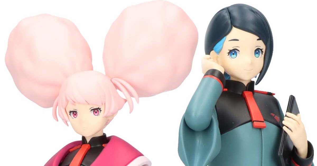 存在感超強蓬蓬頭立體化 BANPRESTO景品『機動戰士鋼彈水星的魔女 雀丘 / 妮卡 角色模型』於 10 月登場！