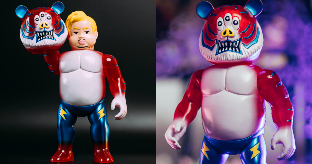 神秘虎戰士現身！ART JUNKIE × 玩具人 “BUTIGER - TOY PEOPLE Ver.” 抽選開始！