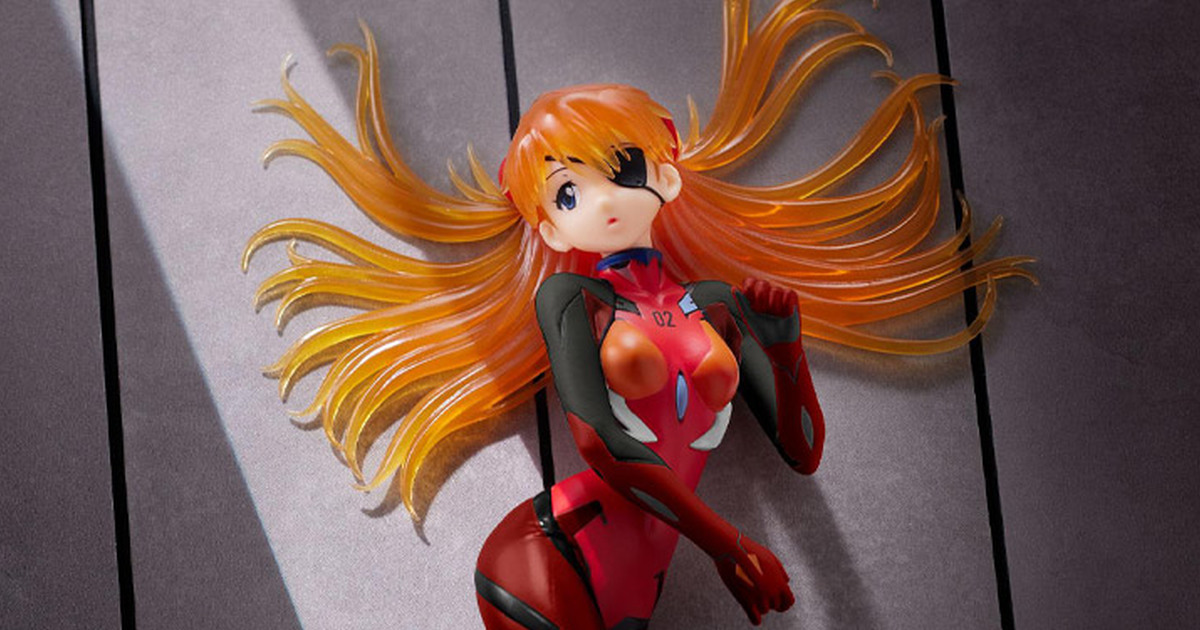 SEGA景品「Luminasta 福音戰士新劇場版 明日香」優雅唯美的躺姿再現