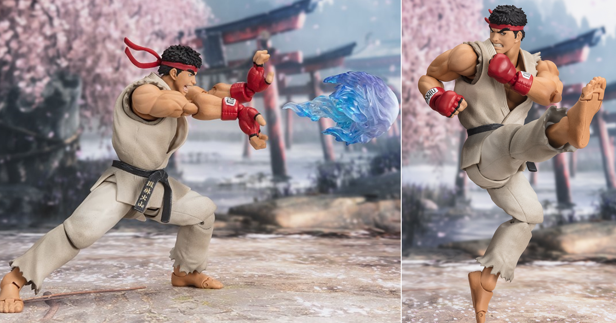 必殺技波動拳『S.H.Figuarts 隆 -Outfit 2-』新規武道服、更強壯的肌肉再登場！