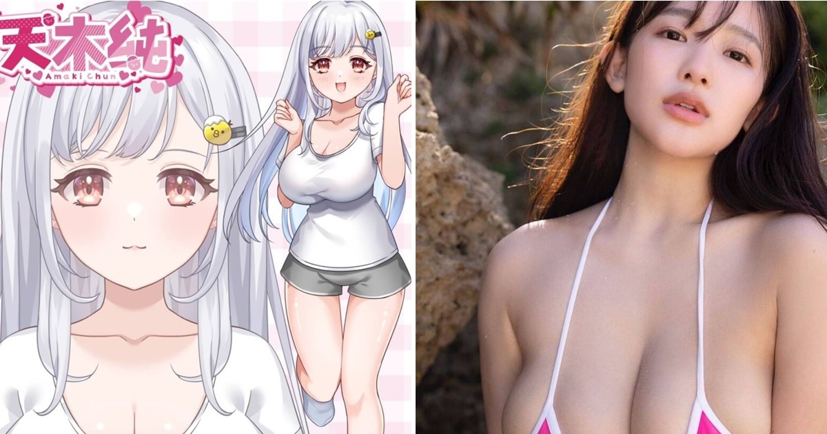 超絕身材踏入二次元！ 日本寫真女星天木純將要在台灣以VTuber出道