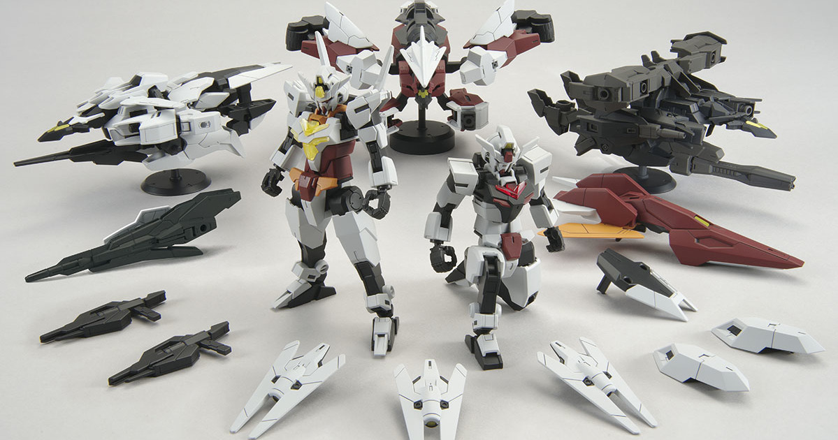 鋼彈基地最新限定商品『HG 1/144 核心鋼彈＆核心鋼彈II 換裝套組(真實型配色)』將於 09 月 23 日發售！