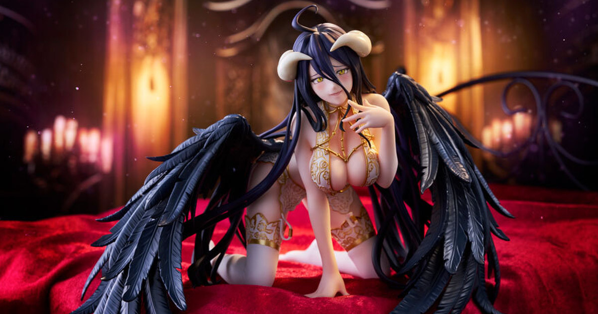 Claynel《OVERLORD》雅兒貝德 內衣ver. 1/7比例模型 展現豐滿身材的超魅惑姿勢♥