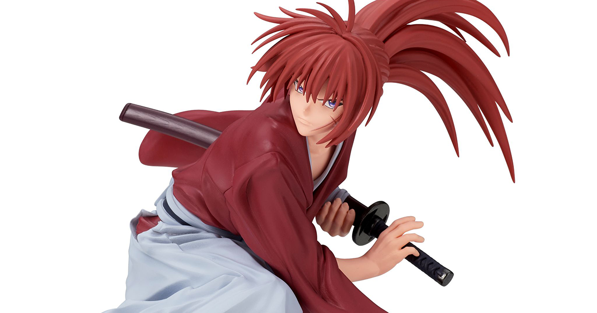 BANPRESTO《神劍闖江湖》緋村劍心 立體人形 魄力滿點的拔刀一瞬！