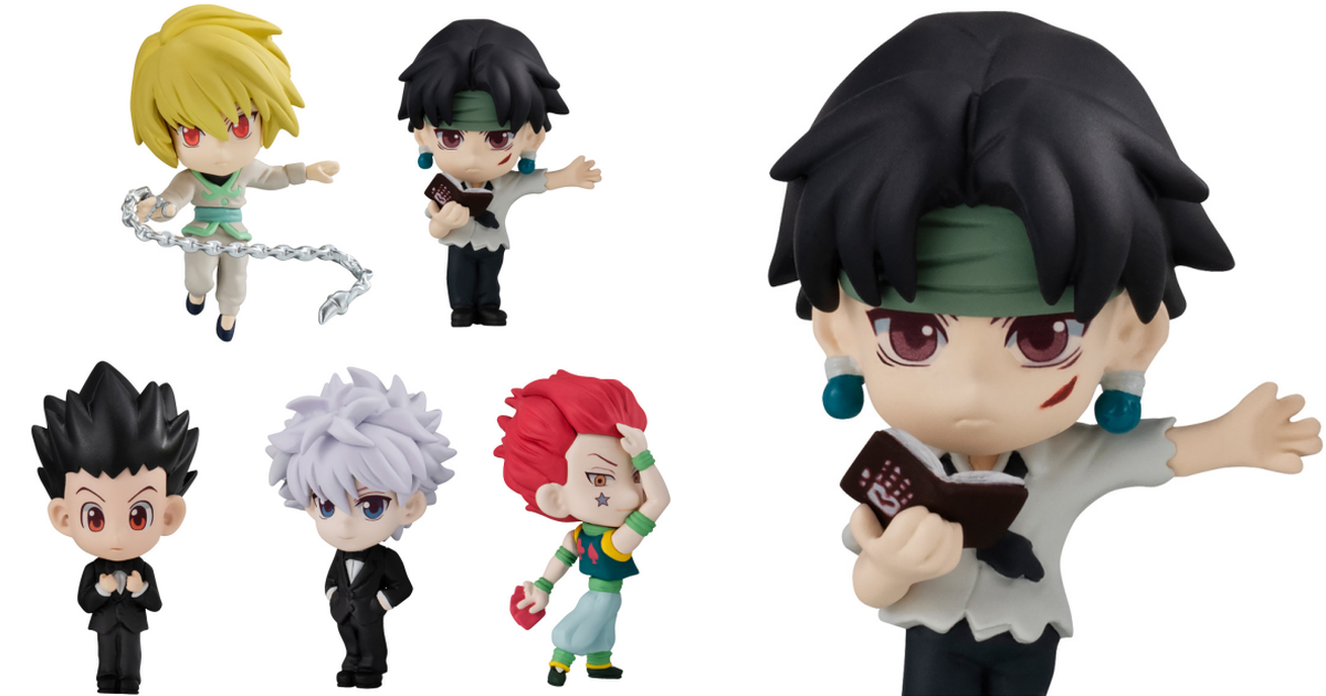 萬代食玩『HUNTER×HUNTER獵人 ADVERGE MOTION2』團長庫洛洛可愛登場！