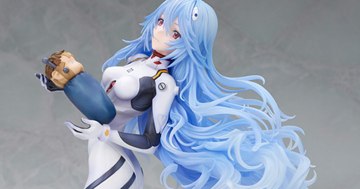 ALTER《新世紀福音戰士新劇場版：終》綾波零 長髮版本 1/7 比例 PVC塗裝完成品 飄飄然的清透美感！