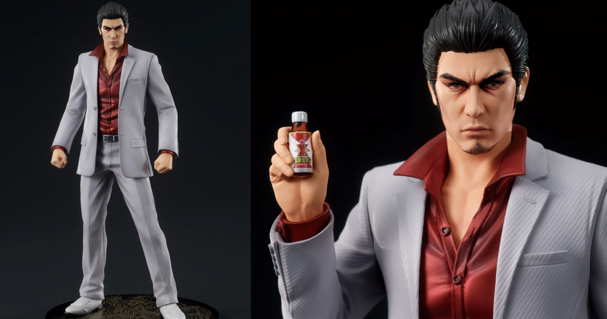 M.I.C.『DIGSTA 人中之龍 桐生一馬』PVC完成品 傳說之龍拿著Staminan X凜然現身！