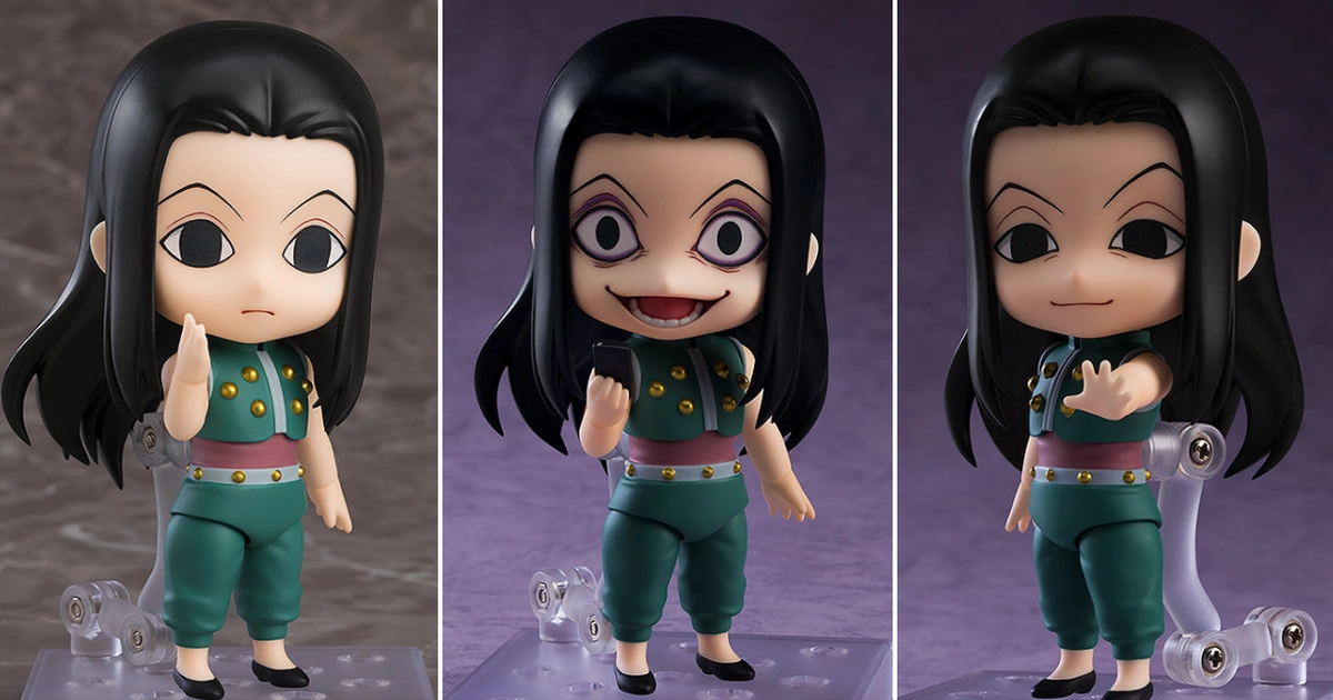黏土人『獵人 HUNTER×HUNTER 伊耳謎 』招牌無表情與大笑顏藝超反差！