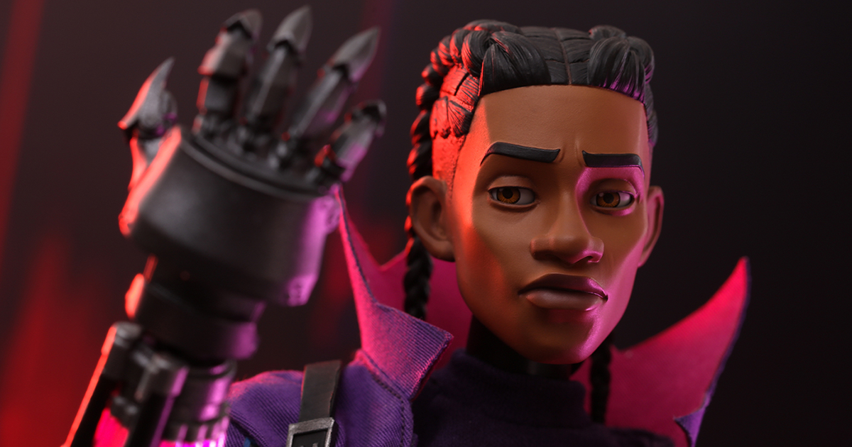 Hot Toys《蜘蛛人：穿越新宇宙》邁爾斯·G·摩拉斯（Miles G. Morales）1/6 比例收藏級人偶