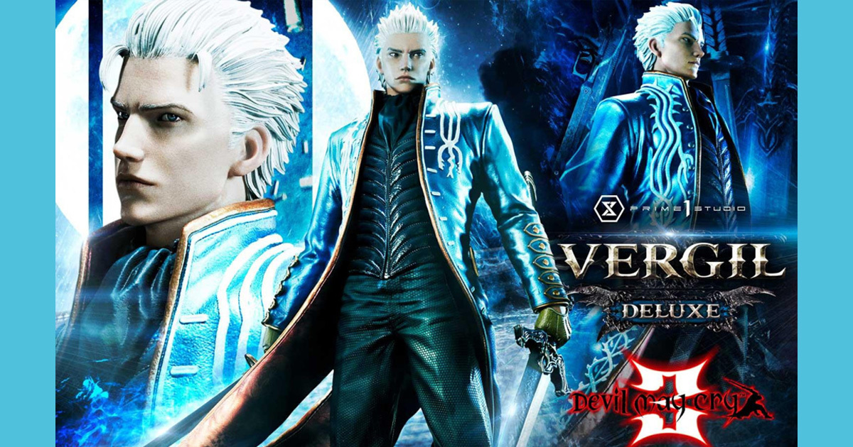 閻魔刀超帥！Prime 1 Studio《惡魔獵人3》維吉爾 Vergil 普通版/DX BONUS版