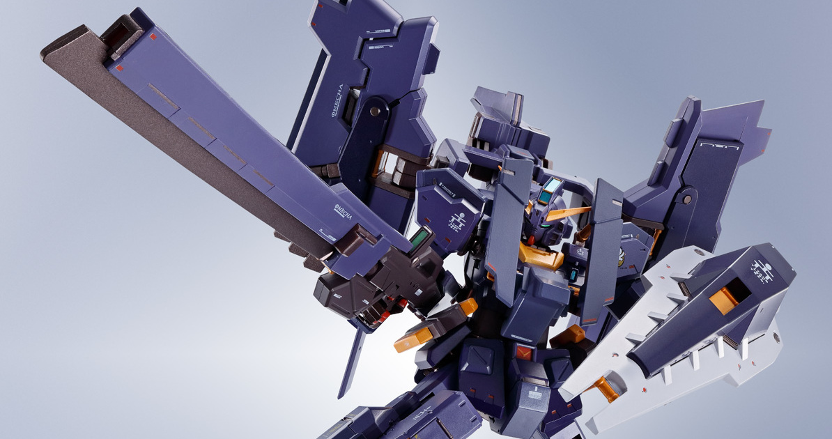 能與鋼彈 TR-1 組合 6 種形態『METAL ROBOT魂 G組件［弗多德］（實戰配色）&進階型零件套組』迪坦斯配色登場！
