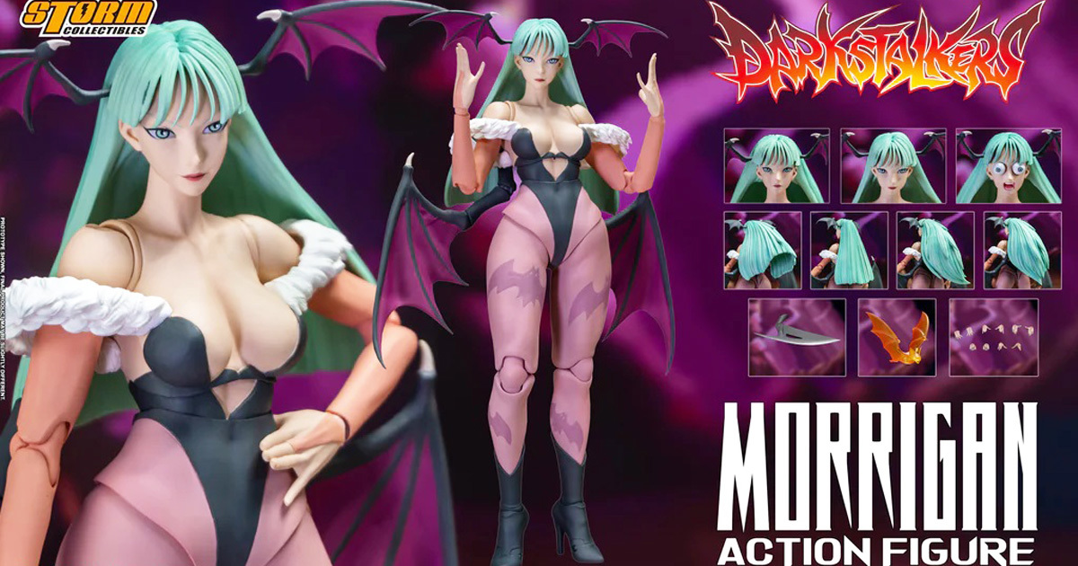 美豔與實力兼具！STORM COLLECTIBLES《魔域幽靈》莫莉卡 MORRIGAN