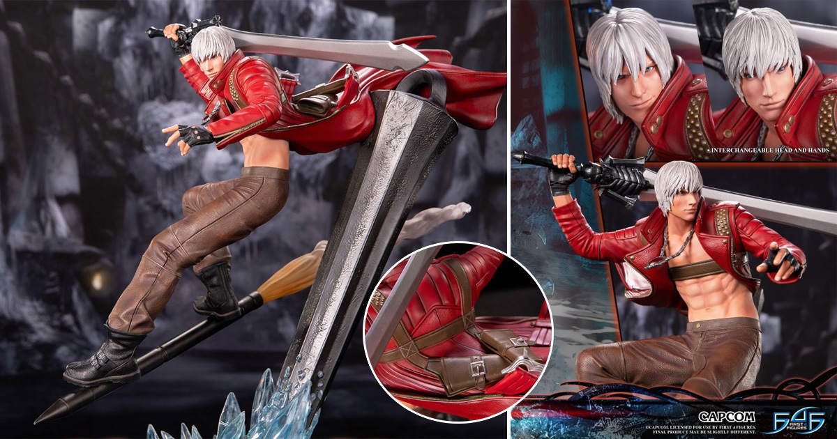 地獄犬也輕鬆樂勝！First 4 Figures《惡魔獵人3》但丁 DANTE