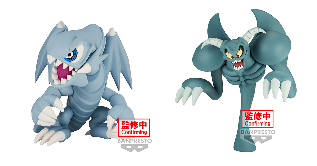 BANPRESTO《遊戲王—怪獸之決鬥》卡通青眼白龍、卡通惡魔 戲謔感滿分的造型立體化！