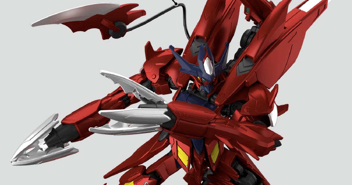 川口名人的鋼普拉新作『HG 1/144 驚異天狼型獵魔鋼彈[金屬配色]』將與 LINKL PLANET 片尾曲 CD 限定版同梱推出！