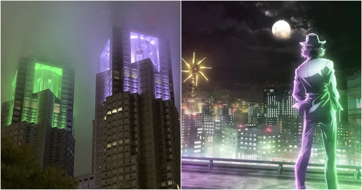 東京都廳點起雙色燈讓人想起《風都偵探》 網友揶揄 : 該是細數罪惡的時刻了！
