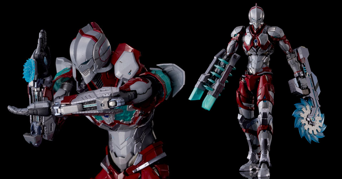 FLAME TOYS 人機巧『ULTRAMAN 超人力霸王戰鬥服』搭載原創裝甲展開機構與武裝！