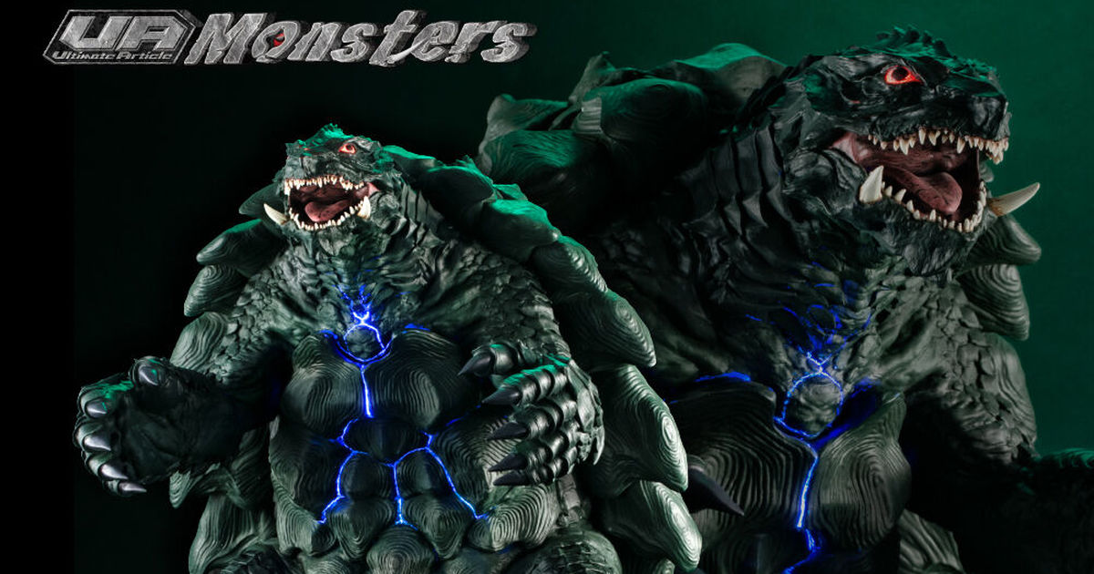 UA Monsters『大怪獸卡美拉：重生 卡美拉（2023）』魄力 30 公分雕像再現豐富聲光效果！