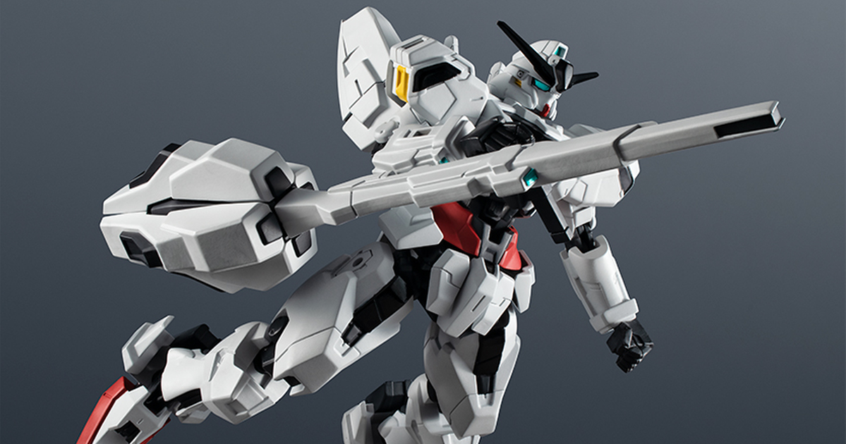 水星的魔女最終主角機『異靈鋼彈』將在鋼彈 6 吋可動模型『GUNDAM UNIVERSE』系列登場！