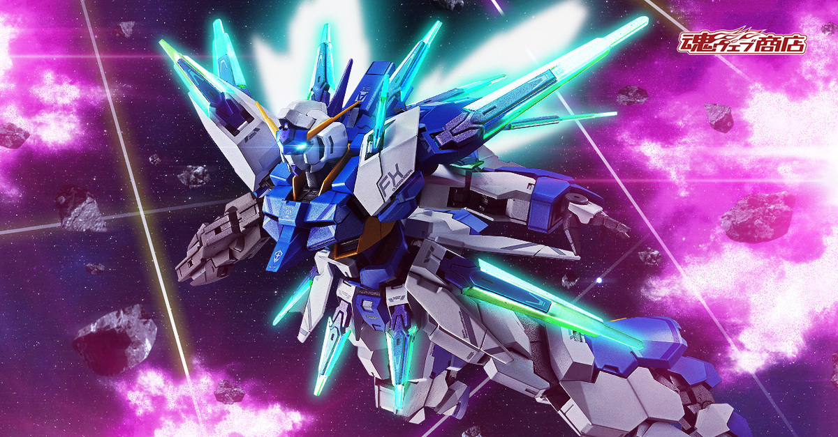 AGE系統最強機體『METAL ROBOT魂 鋼彈 AGE-FX』再現 C 感應砲華麗戰鬥姿態！