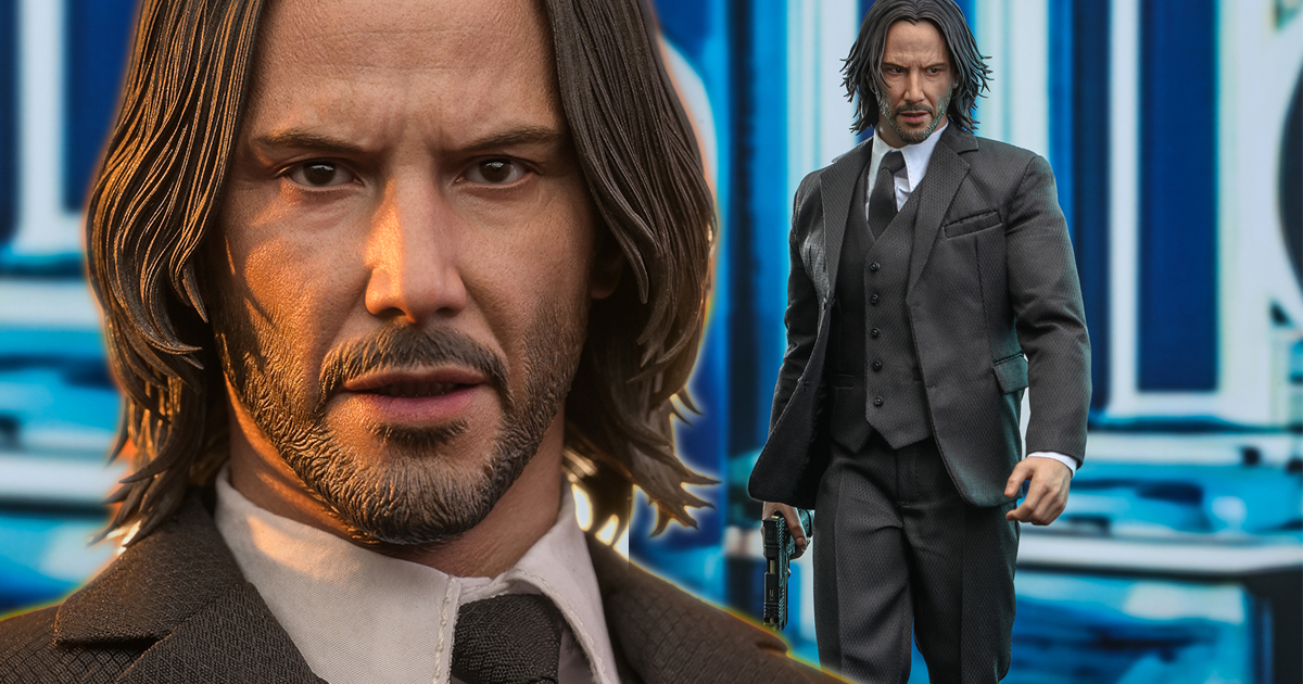 Hot Toys《捍衛任務4》約翰·維克 1/6 比例收藏級人偶 槍、弓箭、雙節棍、日本刀通通有！