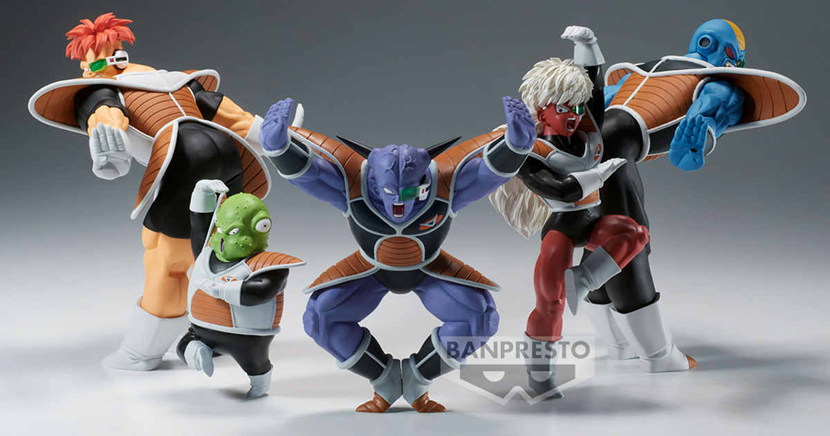 BANPRESTO《七龍珠》超級特種部隊「基紐特戰隊」將在 SOLID EDGE WORKS-THE出陣- 系列集結！