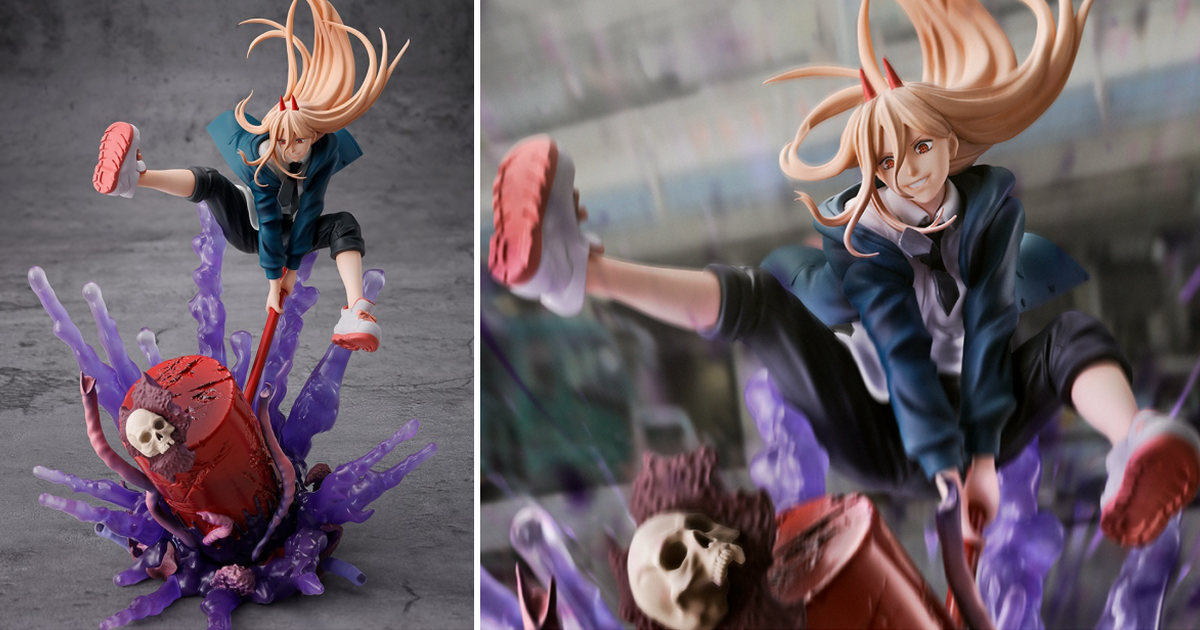 『Figuarts ZERO鏈鋸人 帕瓦』巨大的血之槌重擊！再現內臟噴飛的躍動場景